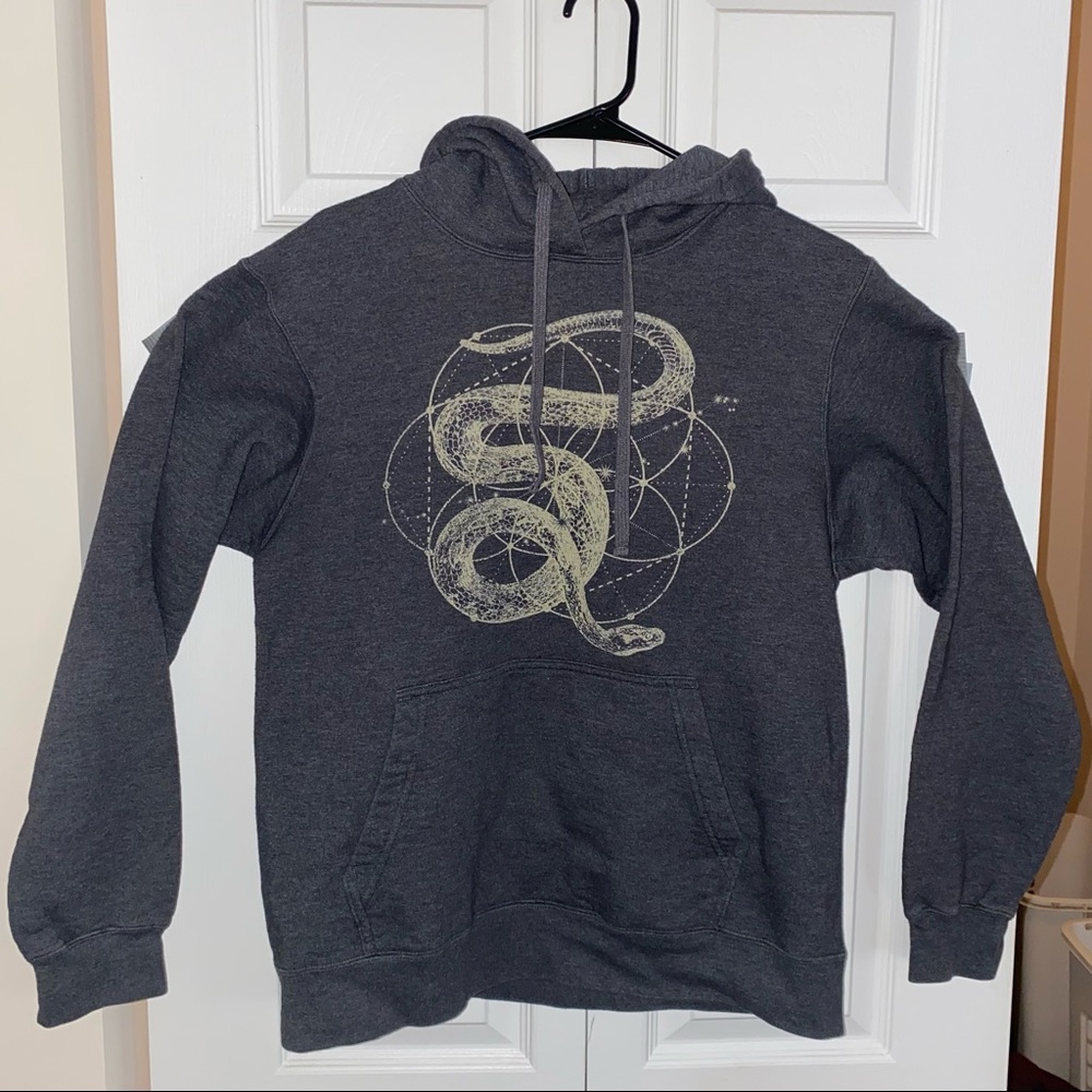 Snake Design Hoodie